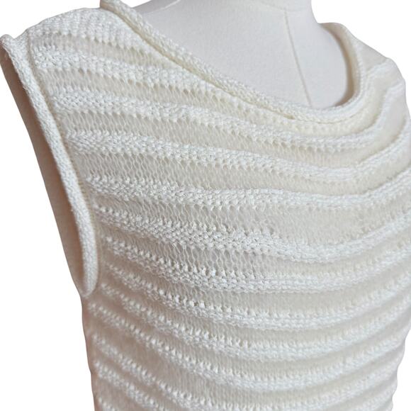 THEORY NEW Jumpers Knitted Lightweight Knit Crewneck Top Size S Cotton Blend - Picture 6 of 8